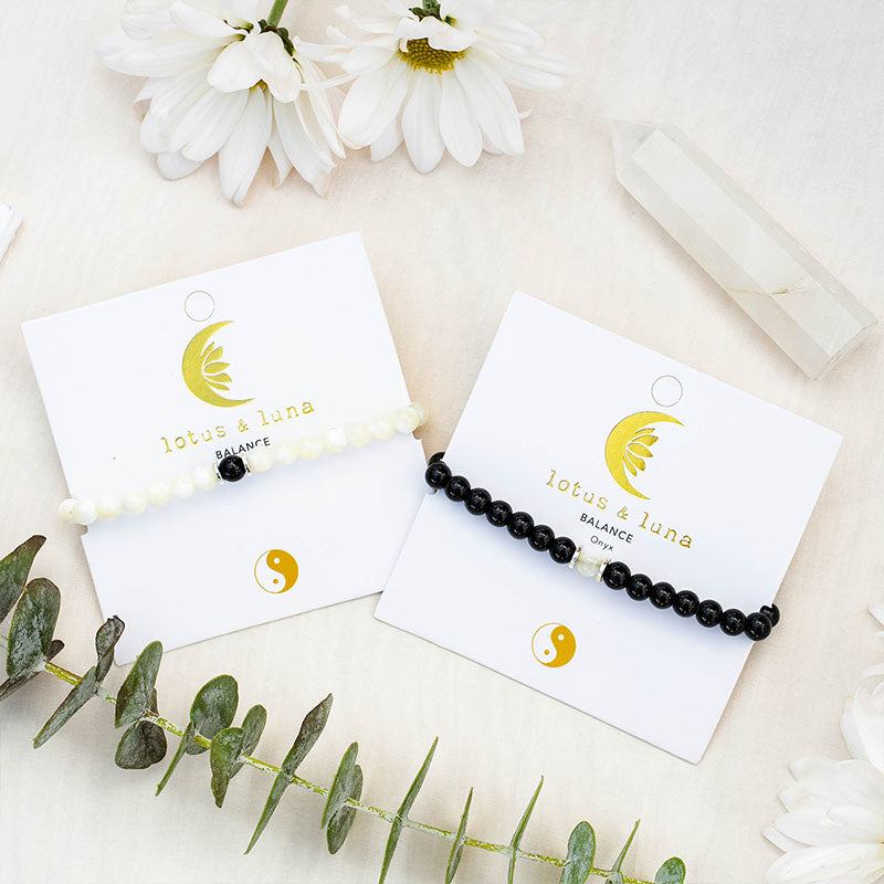 Yin to My Yang Bracelet Stack