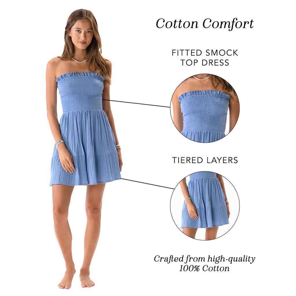 Denim Blue Daiquiri Dress